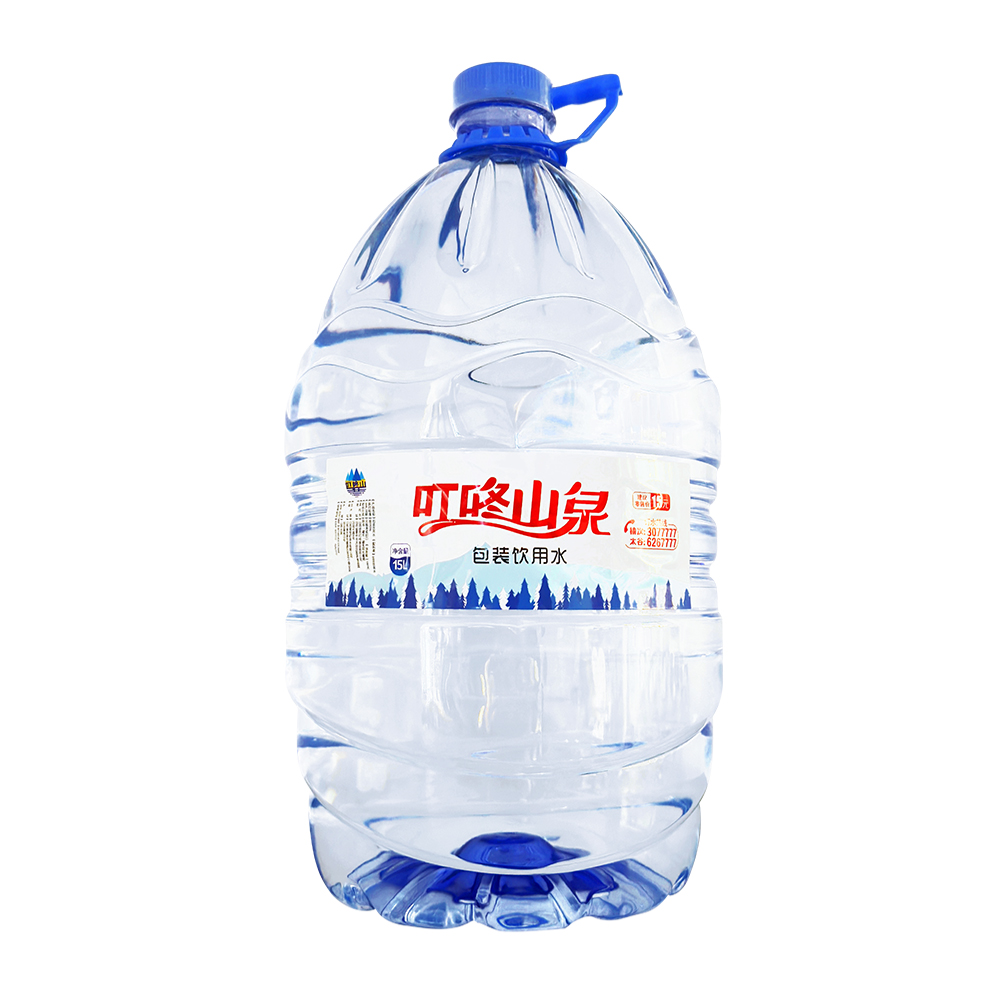 叮咚山泉一次性桶裝水15L